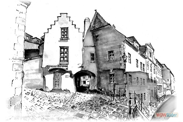 Saengerhof - Krems - Annegrafik