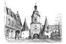 Steinertor - Krems - Annegrafik